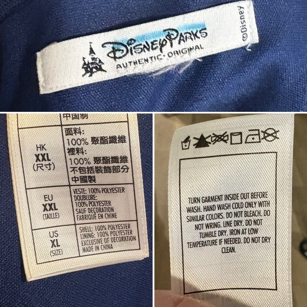 Disney Parks It's a Small World Dress Tank Colorful Mary Blair Blue Sz XL - Picture 11 of 11